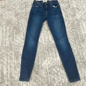 frame denim- le high skinny size 25